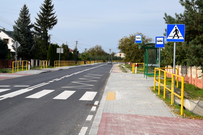 Odbiór ulicy Soleckiej w Szydłowie, odcinka drogi wojewódzkiej 756 po modernizacji