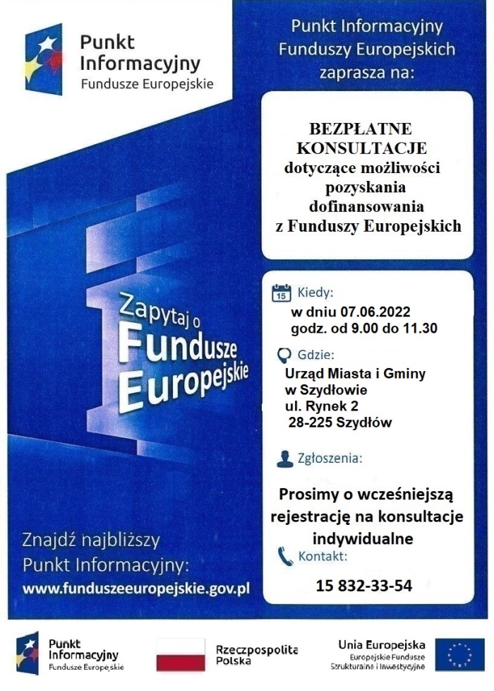 Konsultacje UE fundusze