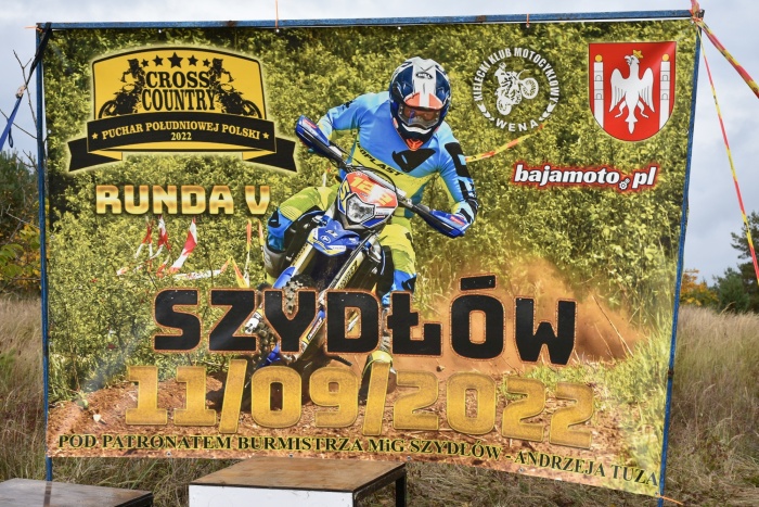 Motocykle cross country Szydłów 2022 Lisi Kamień