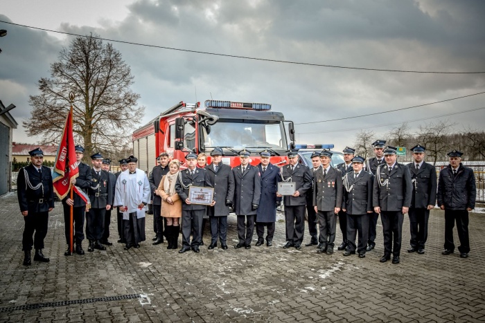 Wola Żyzna OSP nowy wóz strażacki