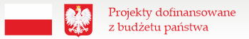 Polska Flaga Godło Projekty dofinansowane z budżetu państwa