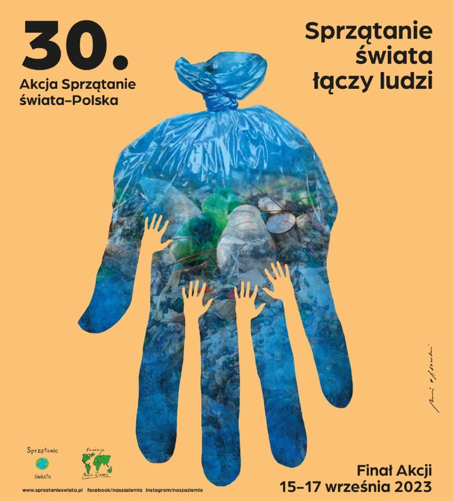 30 akcja sprzątania świata plakat
