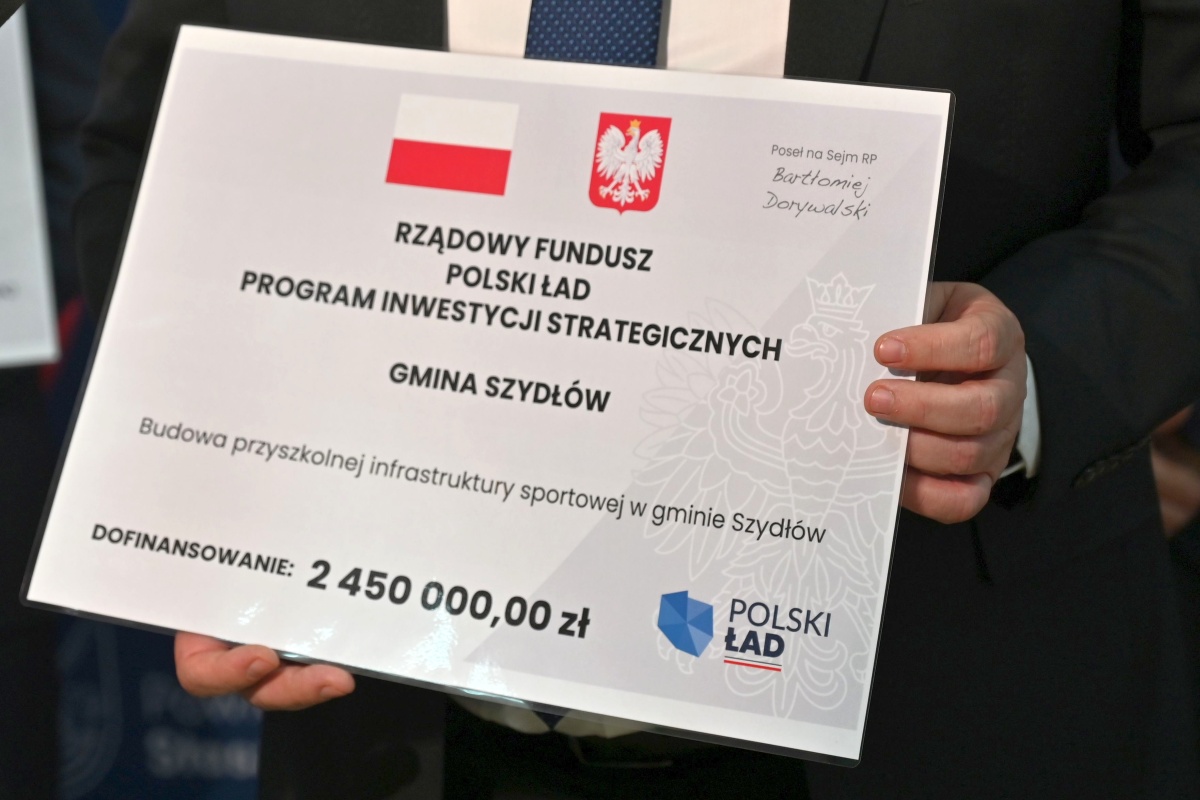 2,45 mln zł na infrastrukturę sportową w Szydłowie