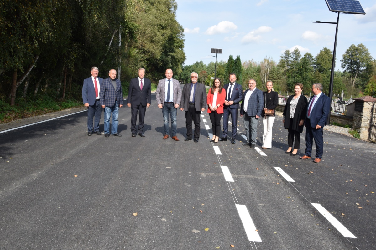 Odbiór drogi powiatowej w Kotuszowie, 2023
