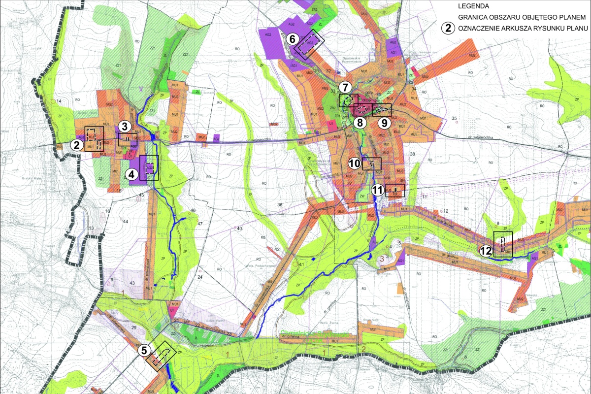 Miejscowy plan zagospodarowania przestrzennego miasta i gminy Szydłów