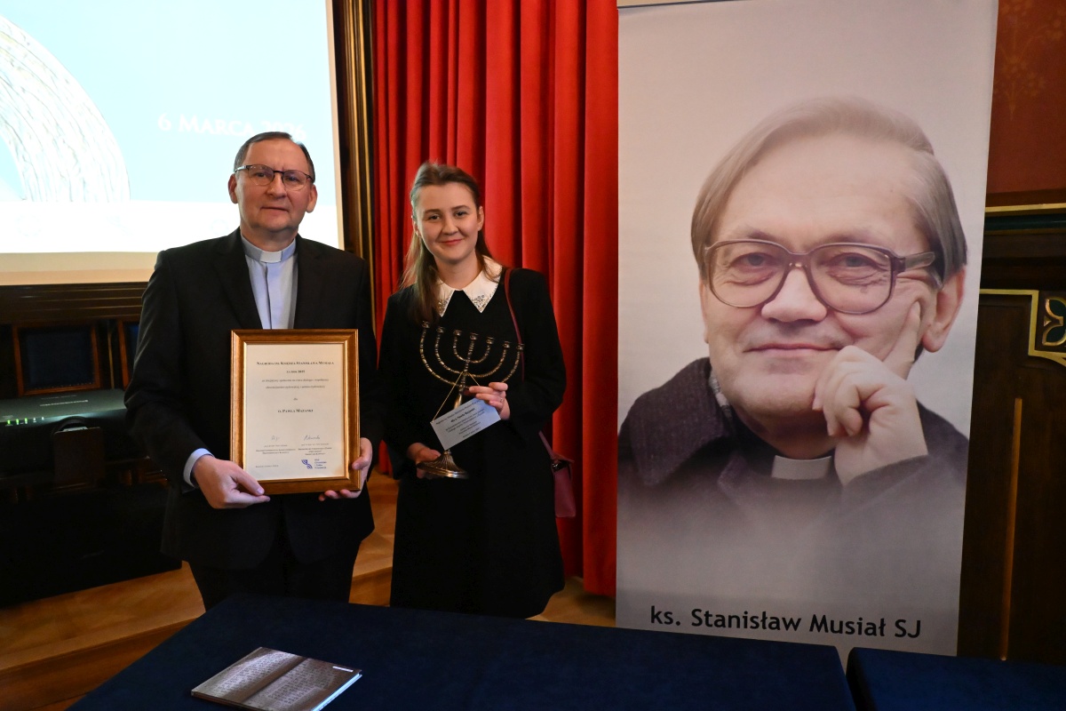 o. Paweł Mazanka laureatem Nagrody im.&nbsp;ks.&nbsp;Stanisława Musiała