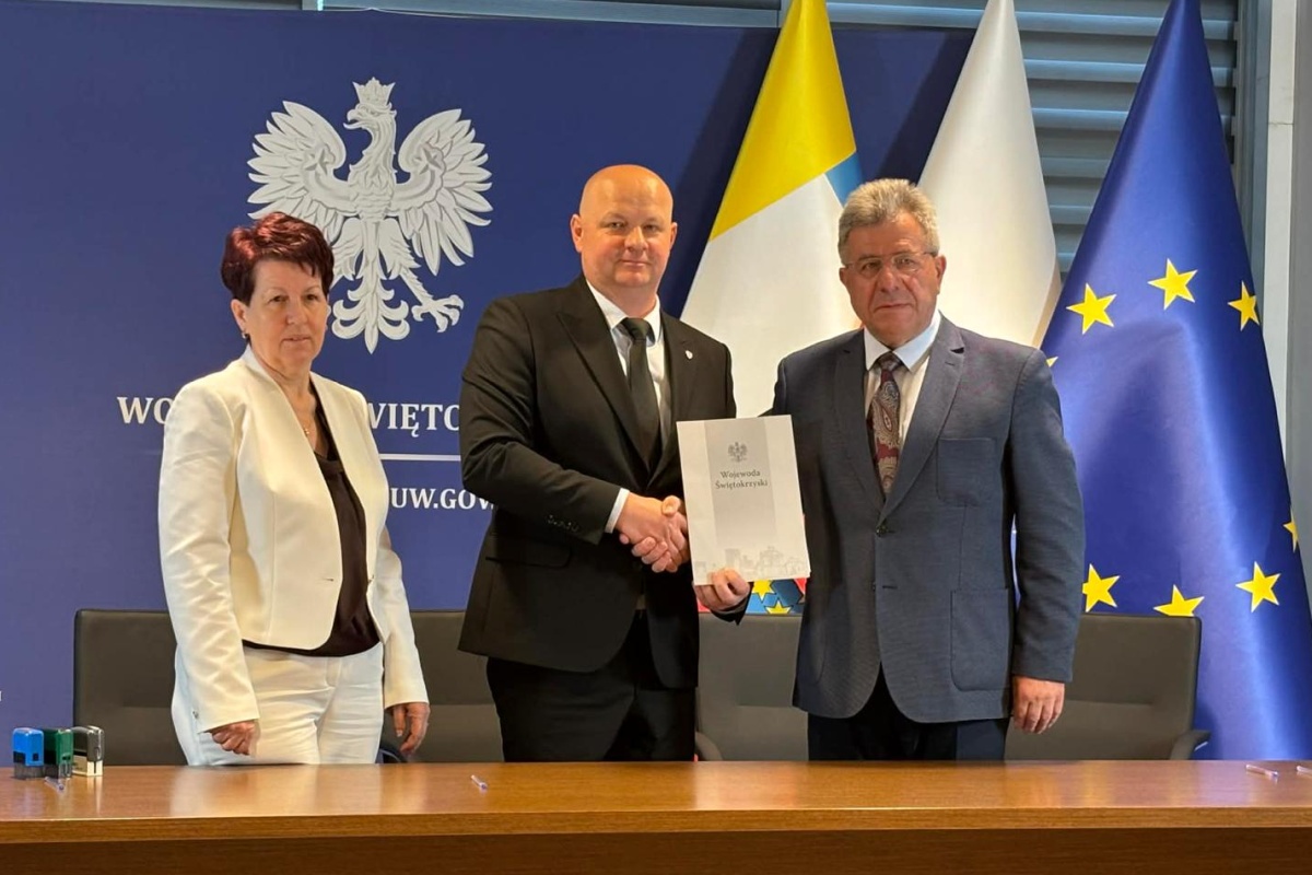 Umowa na&nbsp;modernizację drogi Brzeziny – Rudki Małe