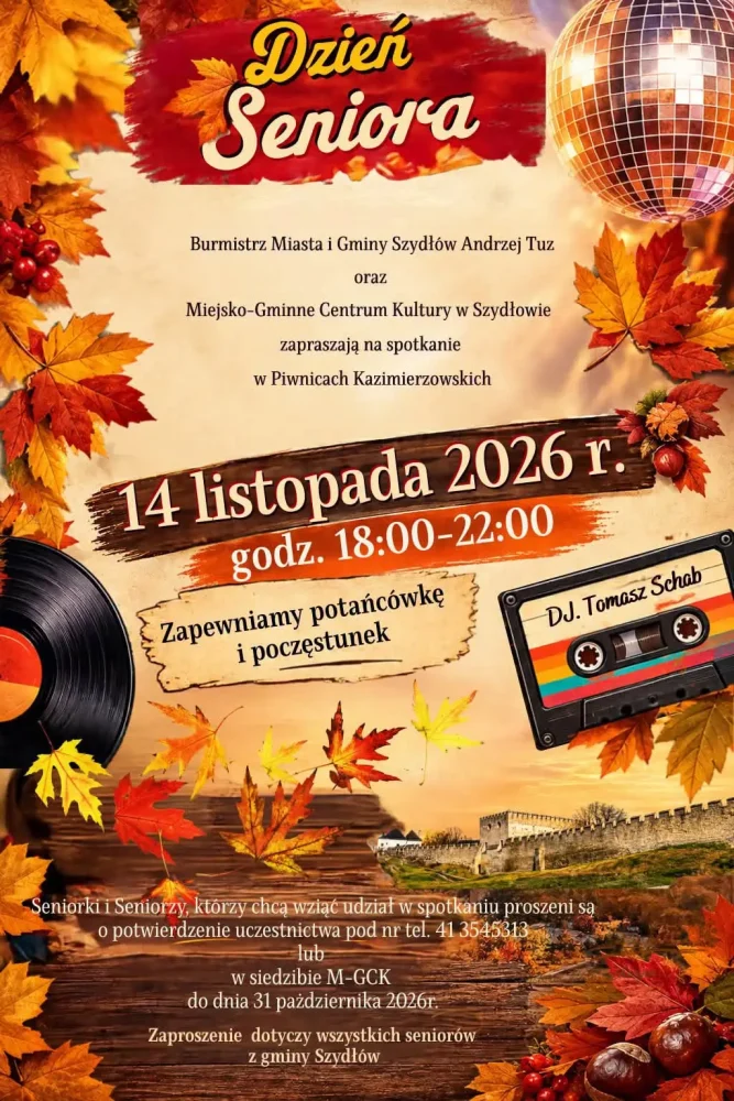 Zaproszenie na&nbsp;Dzień Seniora